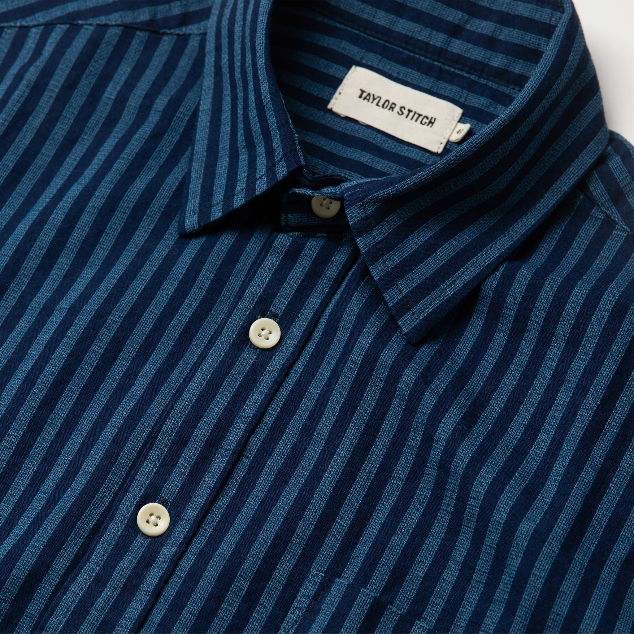 material shot of chest, Wovens by Taylor Stitch