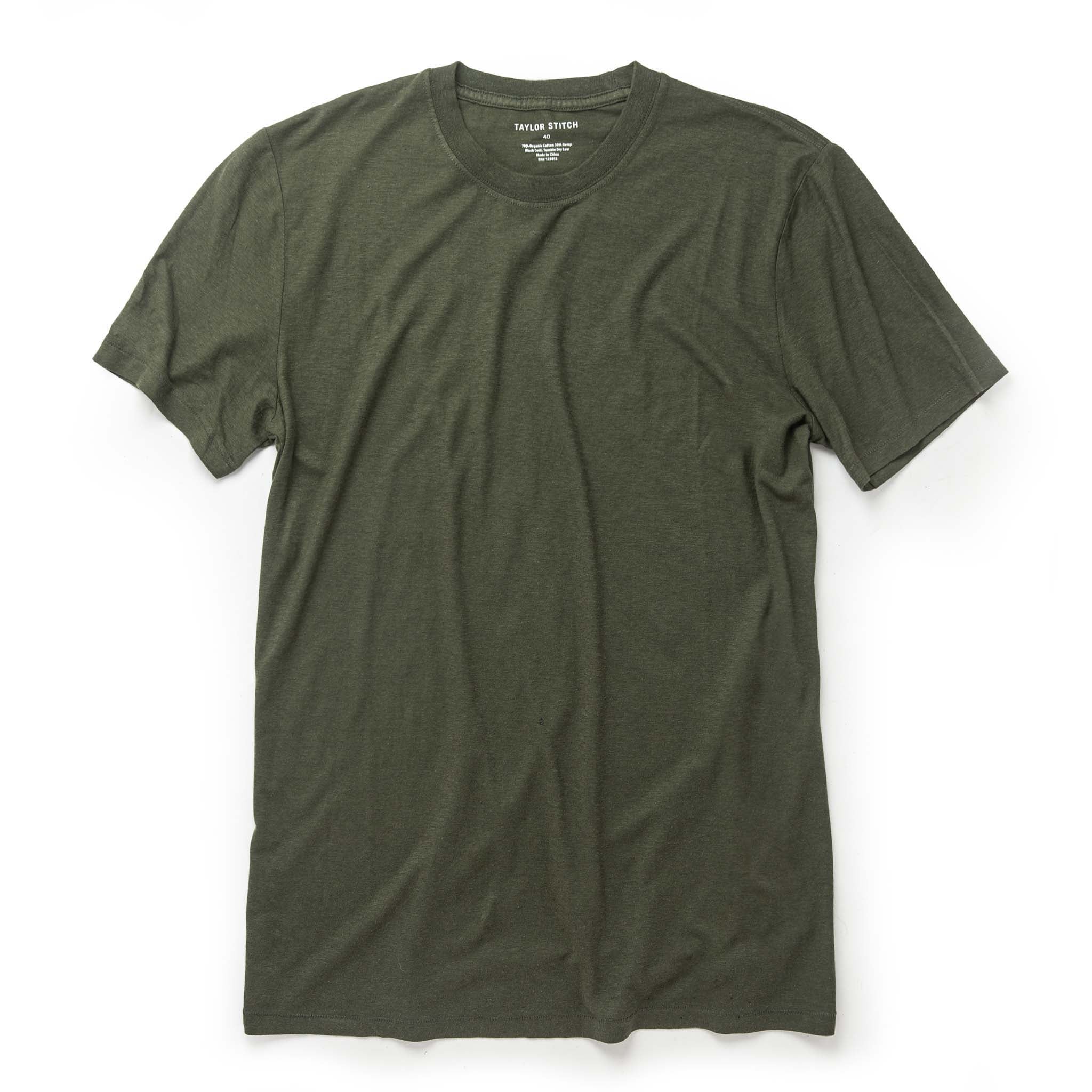 Flatlay of front of tee, Knits by Taylor Stitch
