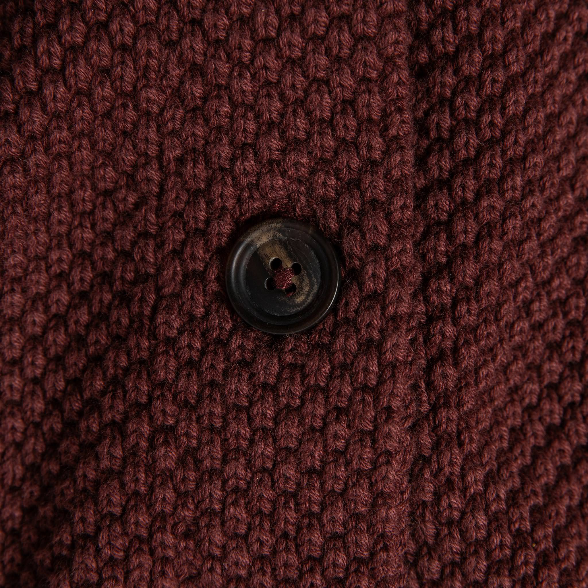 material shot of button, Knits by Taylor Stitch