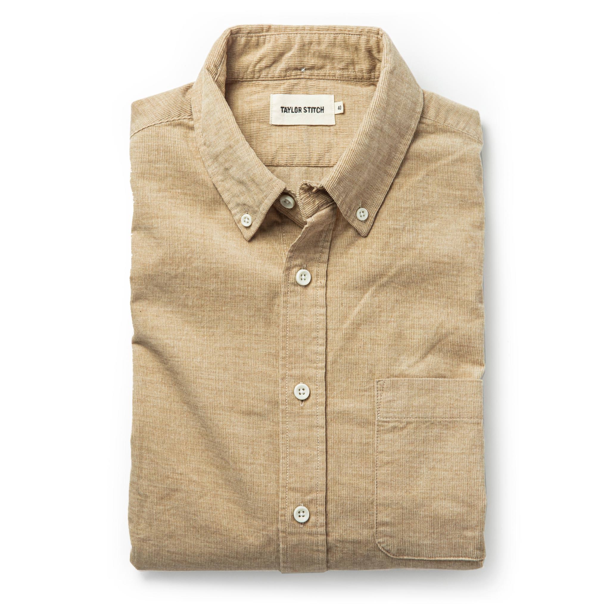 flatlay of shirt, Wovens by Taylor Stitch