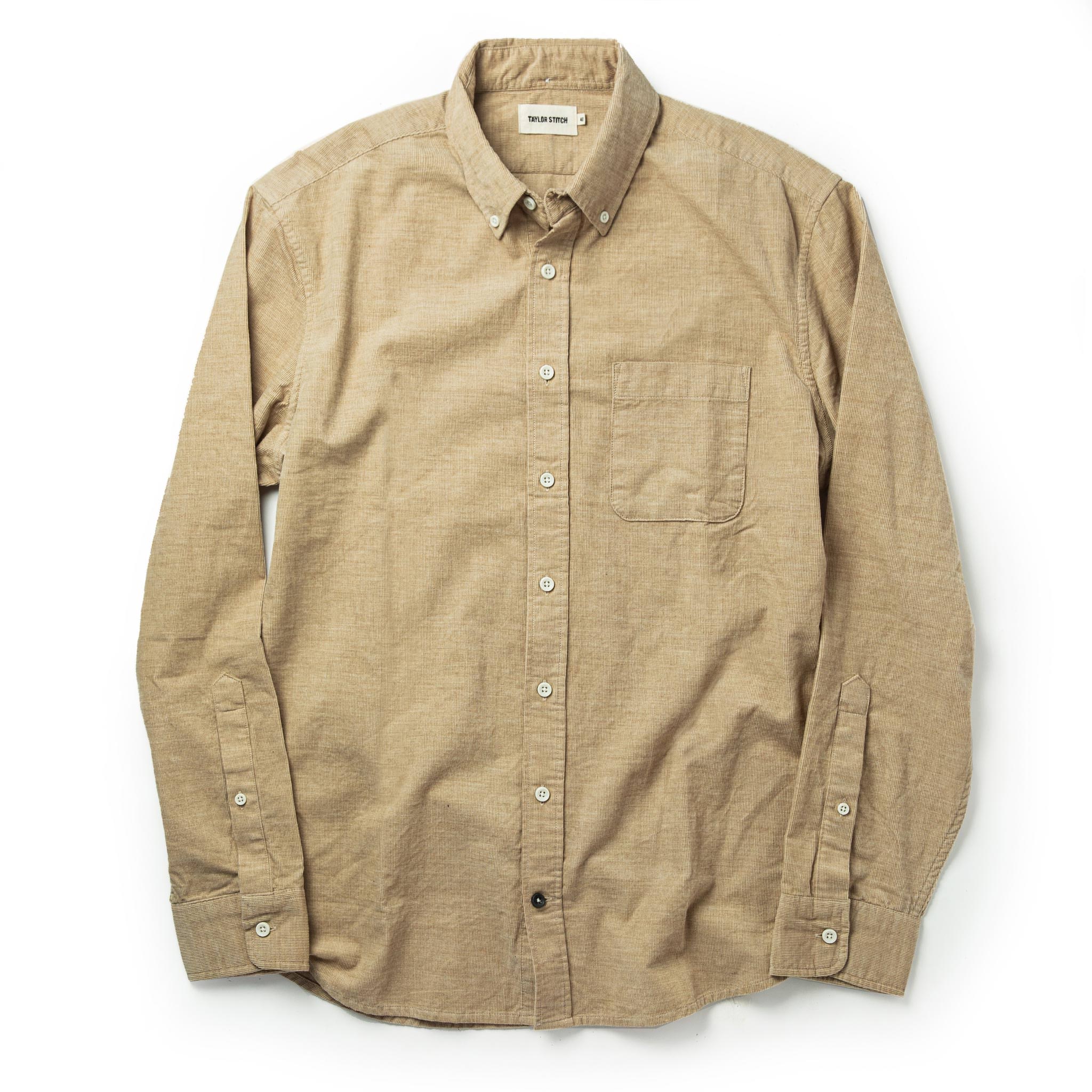 flatlay of shirt, Wovens by Taylor Stitch