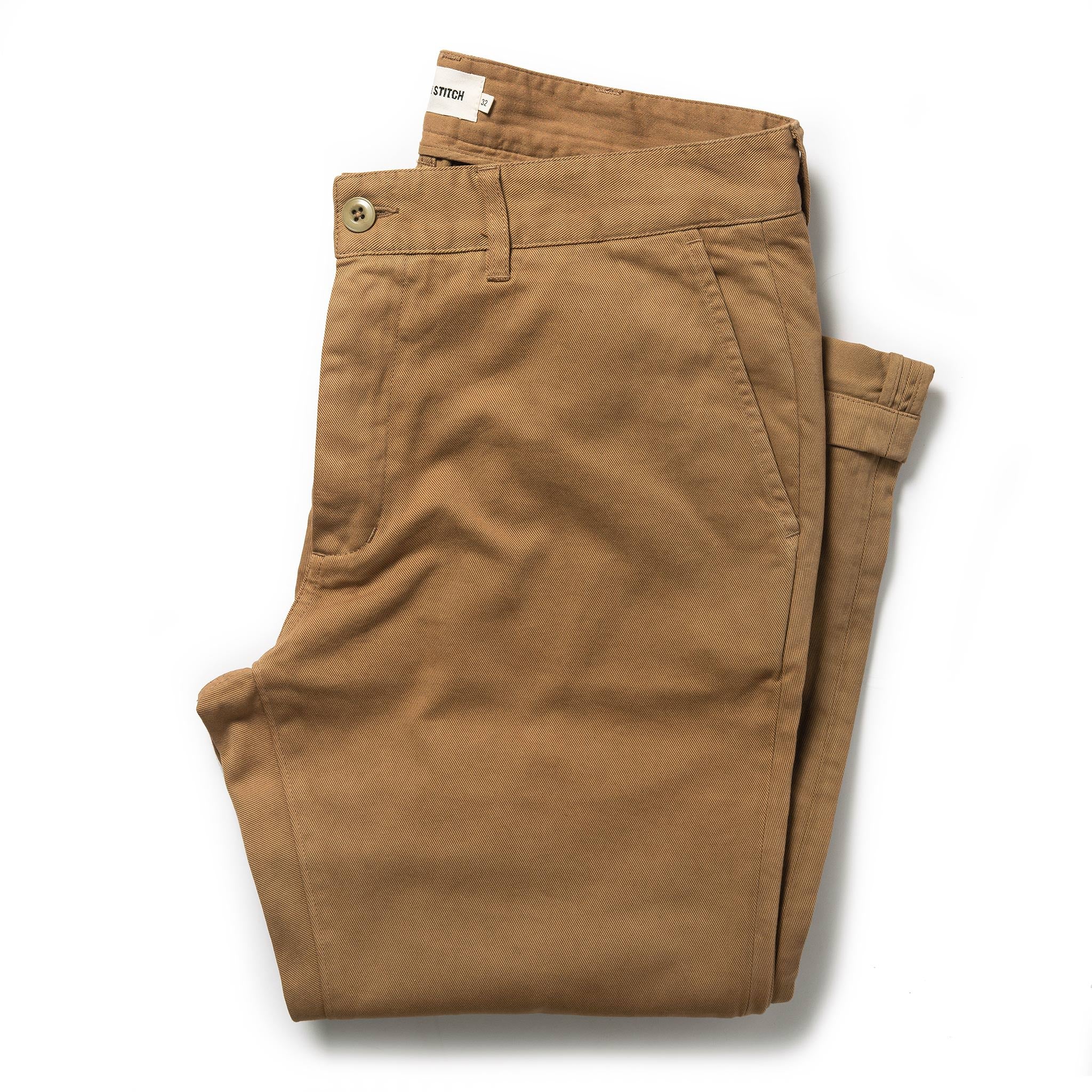 folded flatlay, Bottoms by Taylor Stitch
