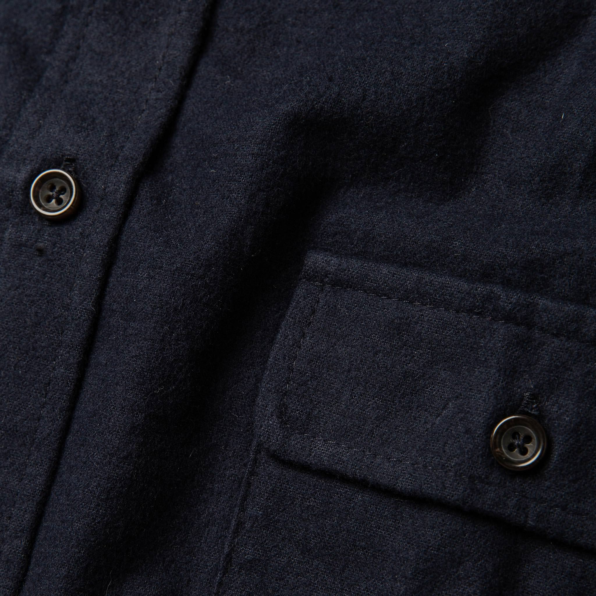 material shot of front pocket, Wovens by Taylor Stitch