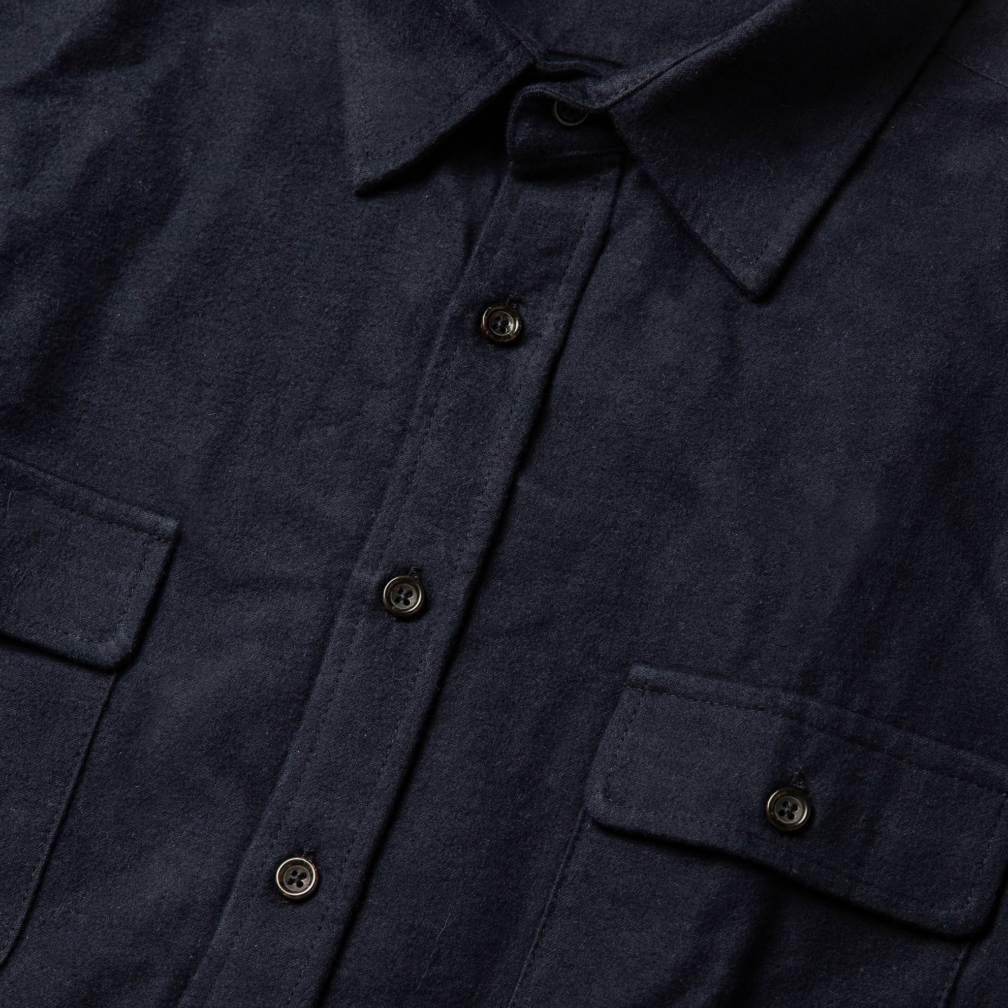 material shot of chest, Wovens by Taylor Stitch