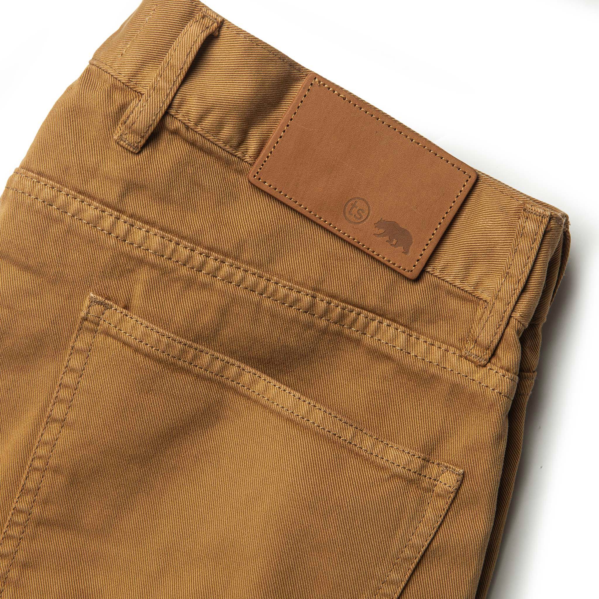 The Democratic All Day Pant in British Khaki Selvage: Alternate Image 5, Bottoms by Taylor Stitch