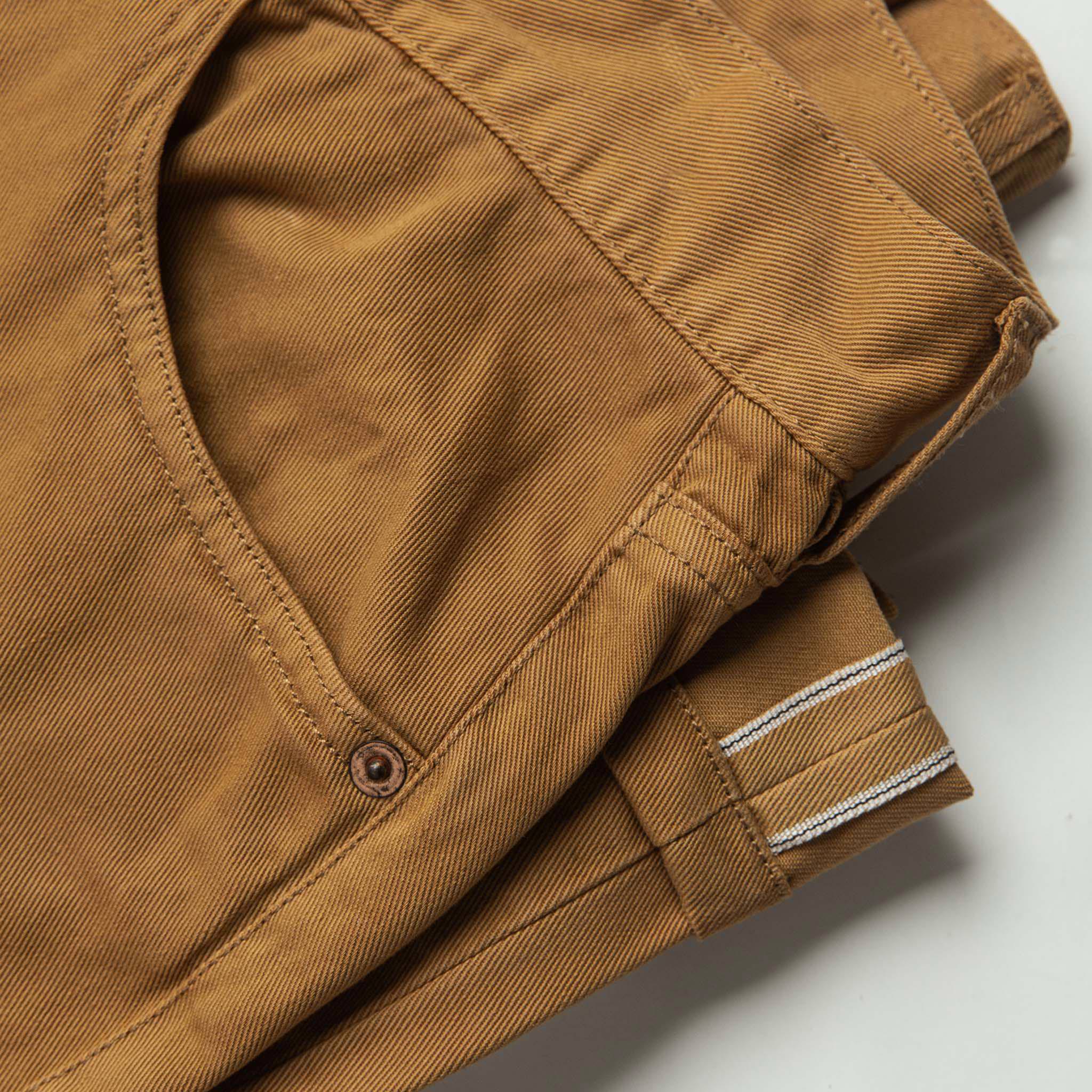 The Democratic All Day Pant in British Khaki Selvage: Alternate Image 6, Bottoms by Taylor Stitch