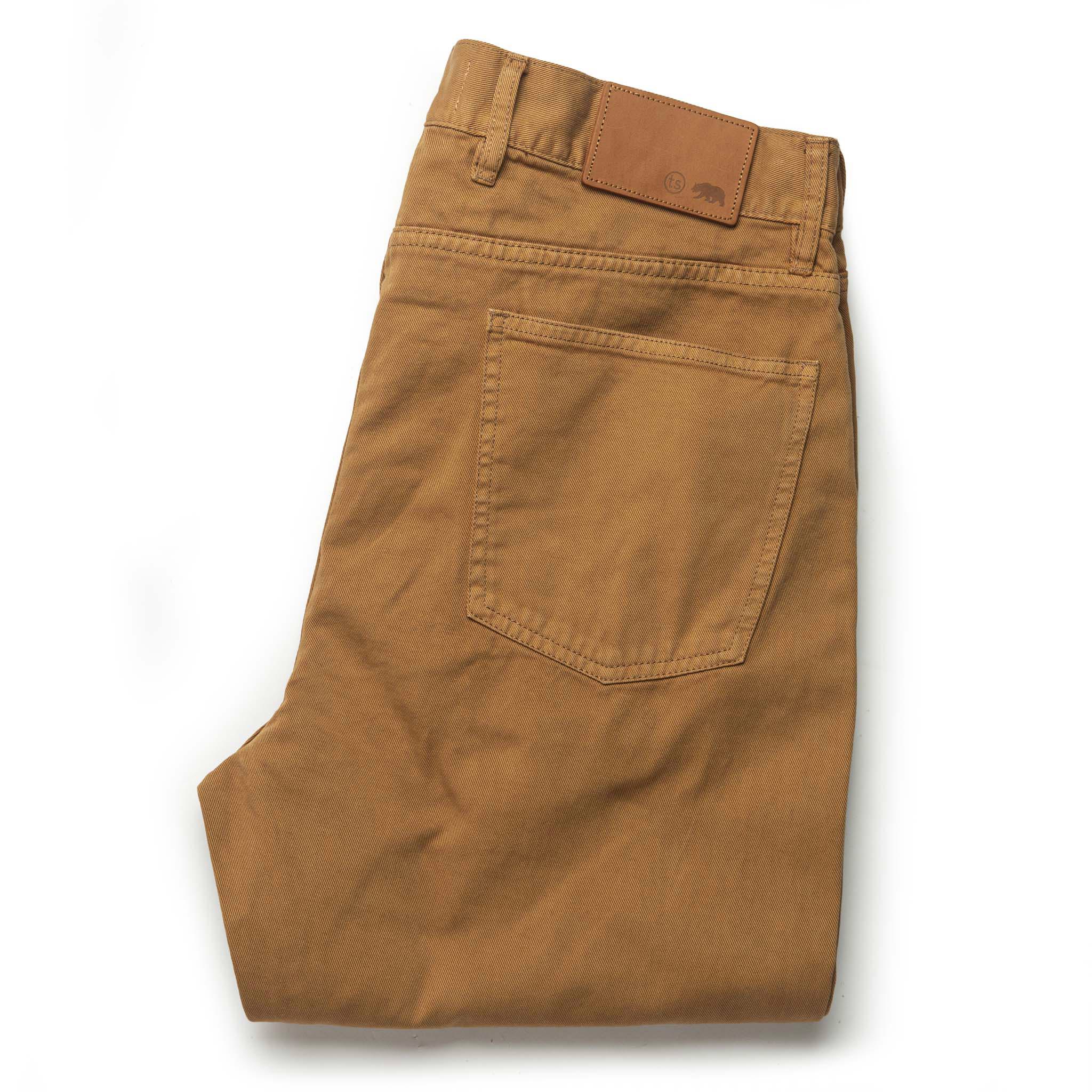 The Democratic All Day Pant in British Khaki Selvage: Alternate Image 7, Bottoms by Taylor Stitch
