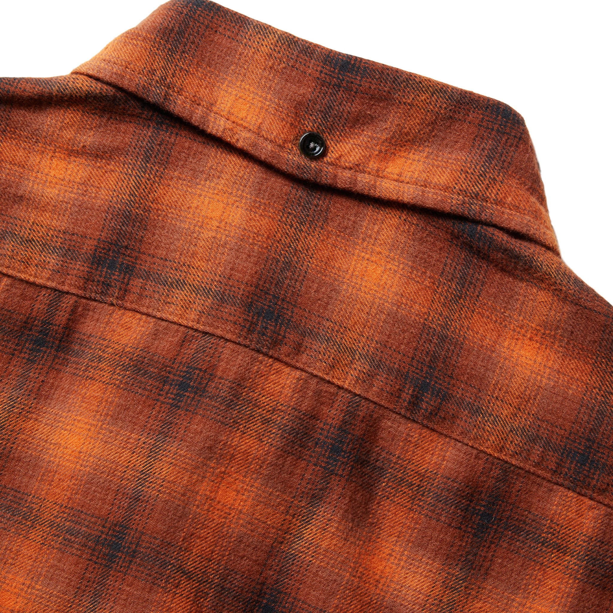 material shot of shirt from back with yoke visible, Wovens by Taylor Stitch