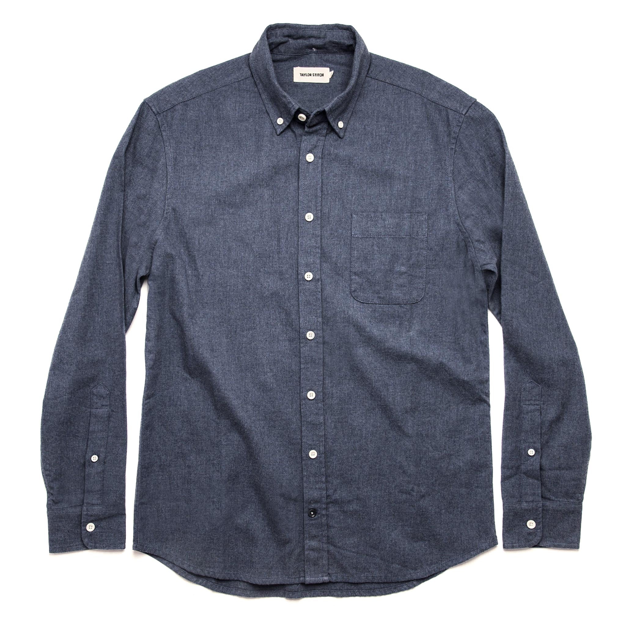The Jack in Brushed Heather Navy: Alternate Image 8, Wovens by Taylor Stitch