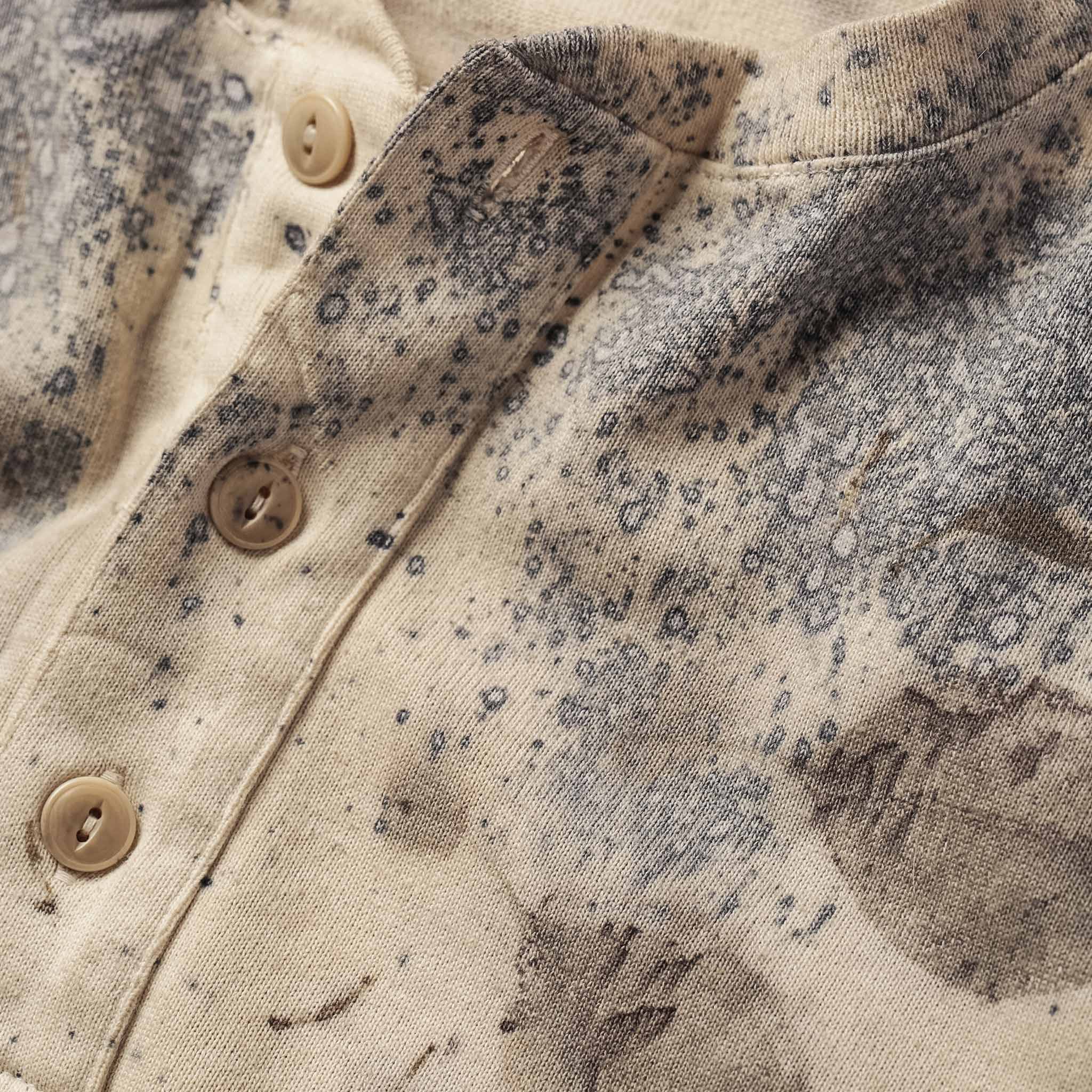 The Meier Short Sleeve Heavy Bag Henley in Natural M-40: Alternate Image 1, Knits by Taylor Stitch