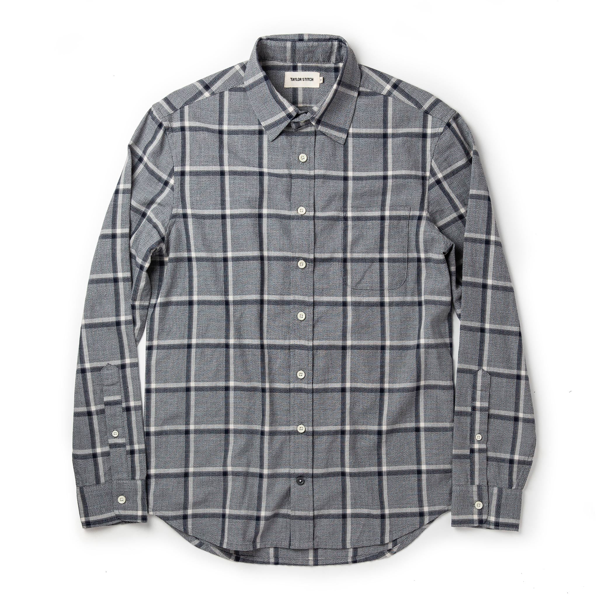 flatlay of shirt, Wovens by Taylor Stitch