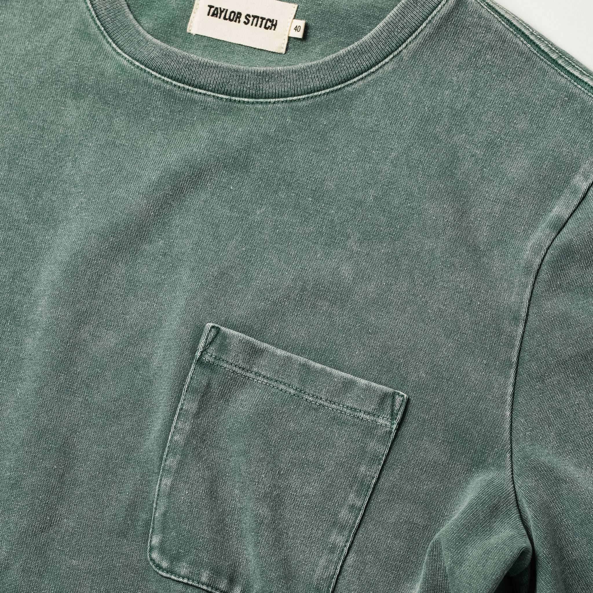 material shot of chest, Knits by Taylor Stitch