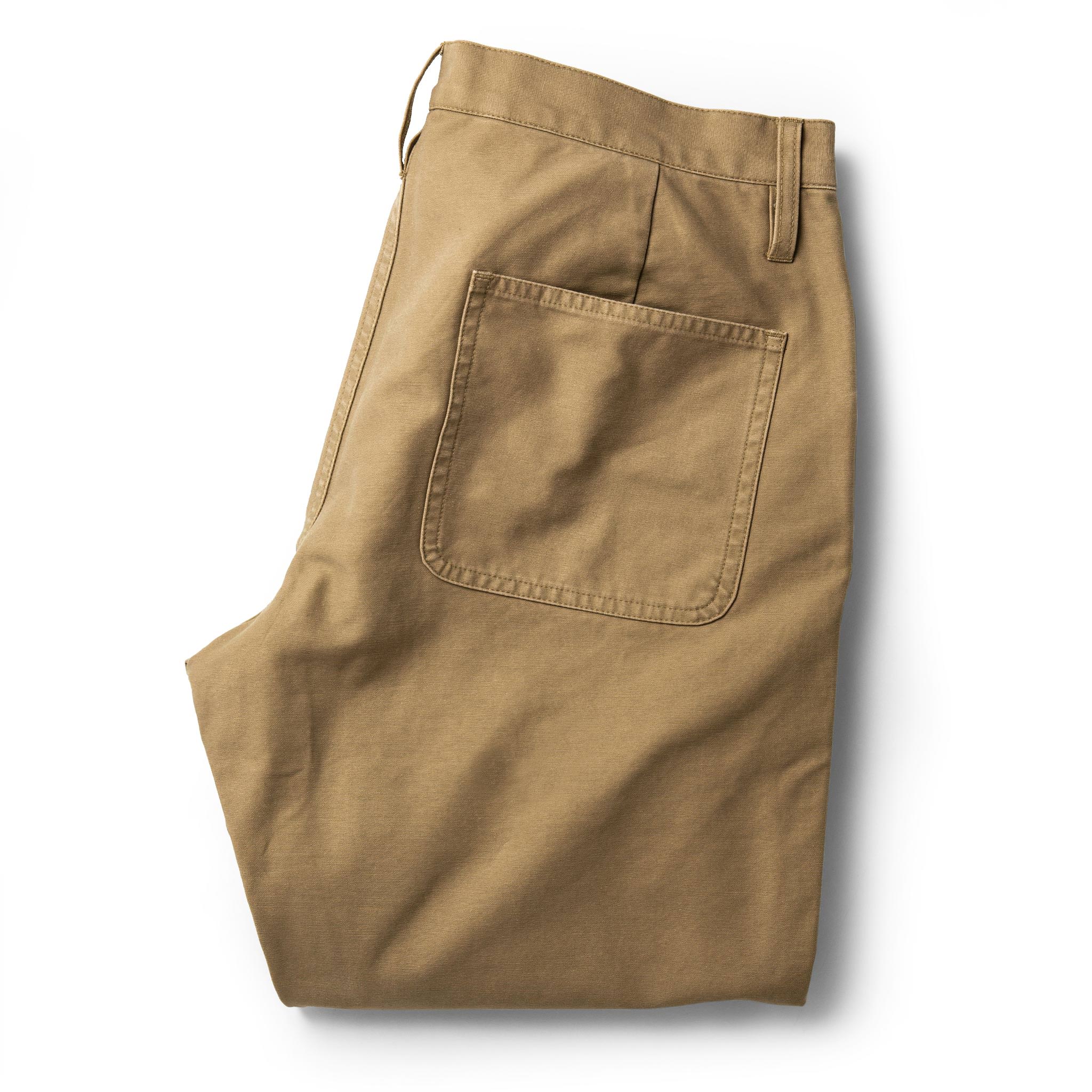 back flatlay, Bottoms by Taylor Stitch