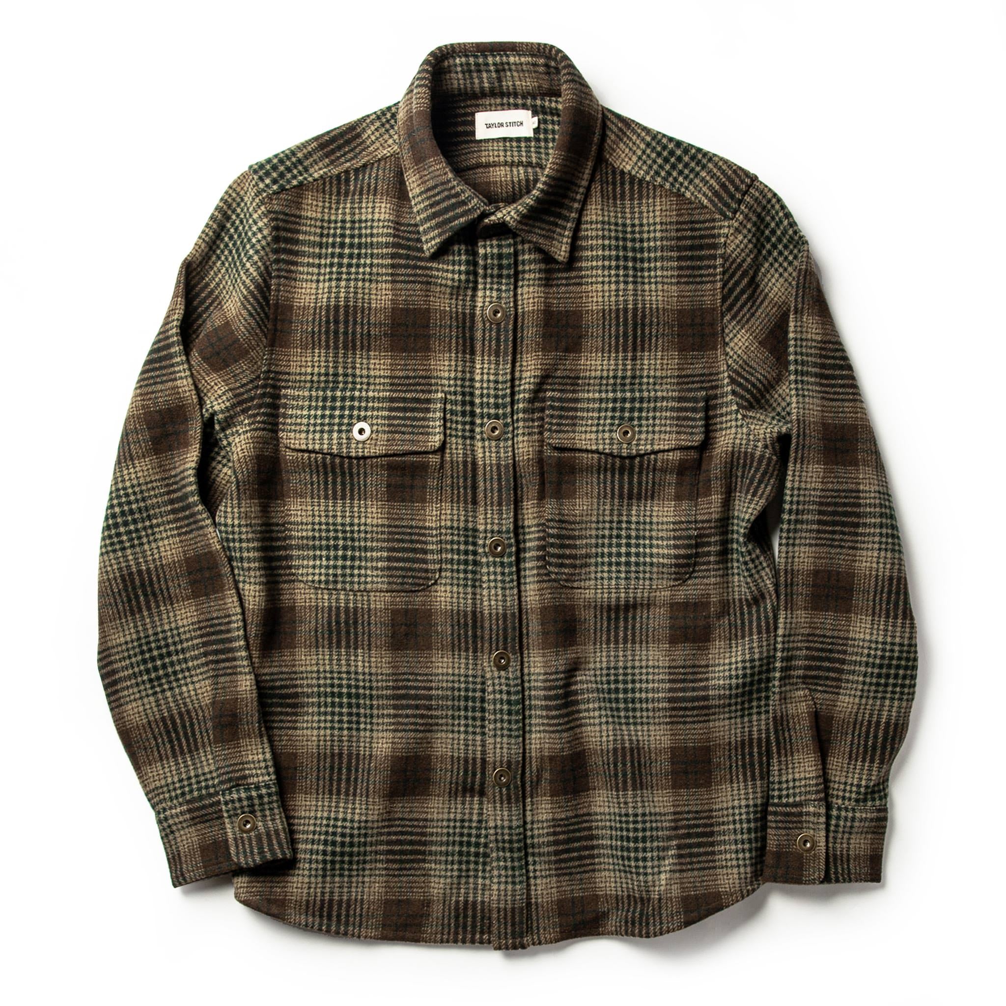 The Explorer Shirt in Tan Plaid: Alternate Image 9, Wovens by Taylor Stitch