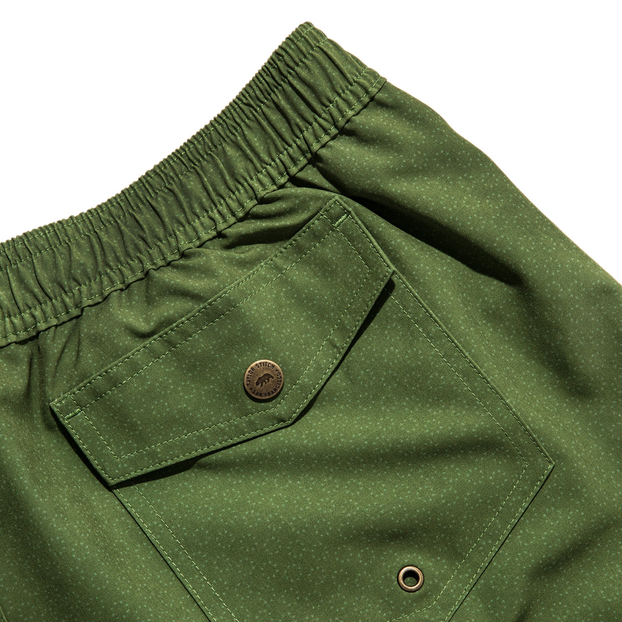 The Yuba Trunk in Olive Print: Alternate Image 8, Shorts by Taylor Stitch