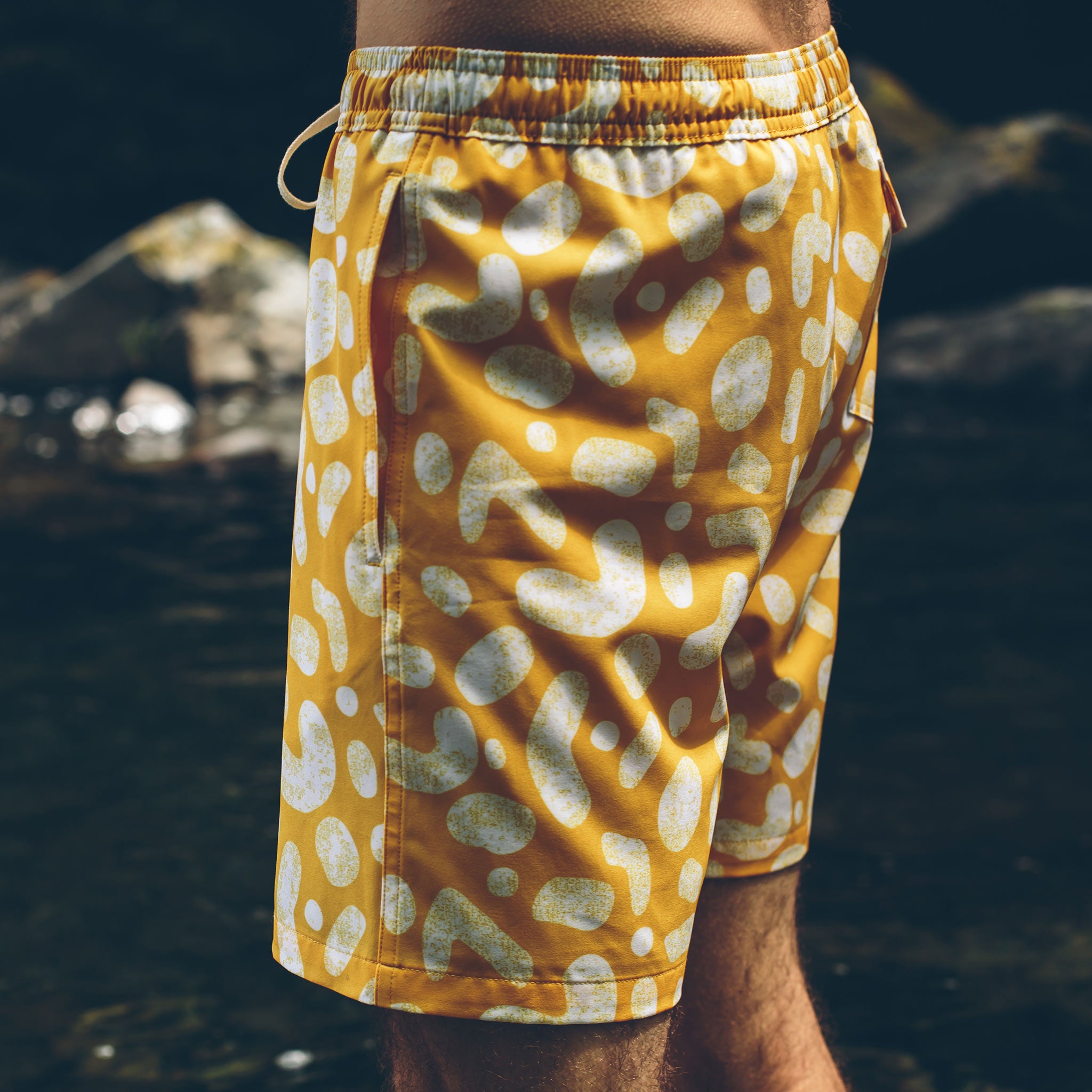 The Yuba Trunk in Yellow Print: Alternate Image 4, Shorts by Taylor Stitch