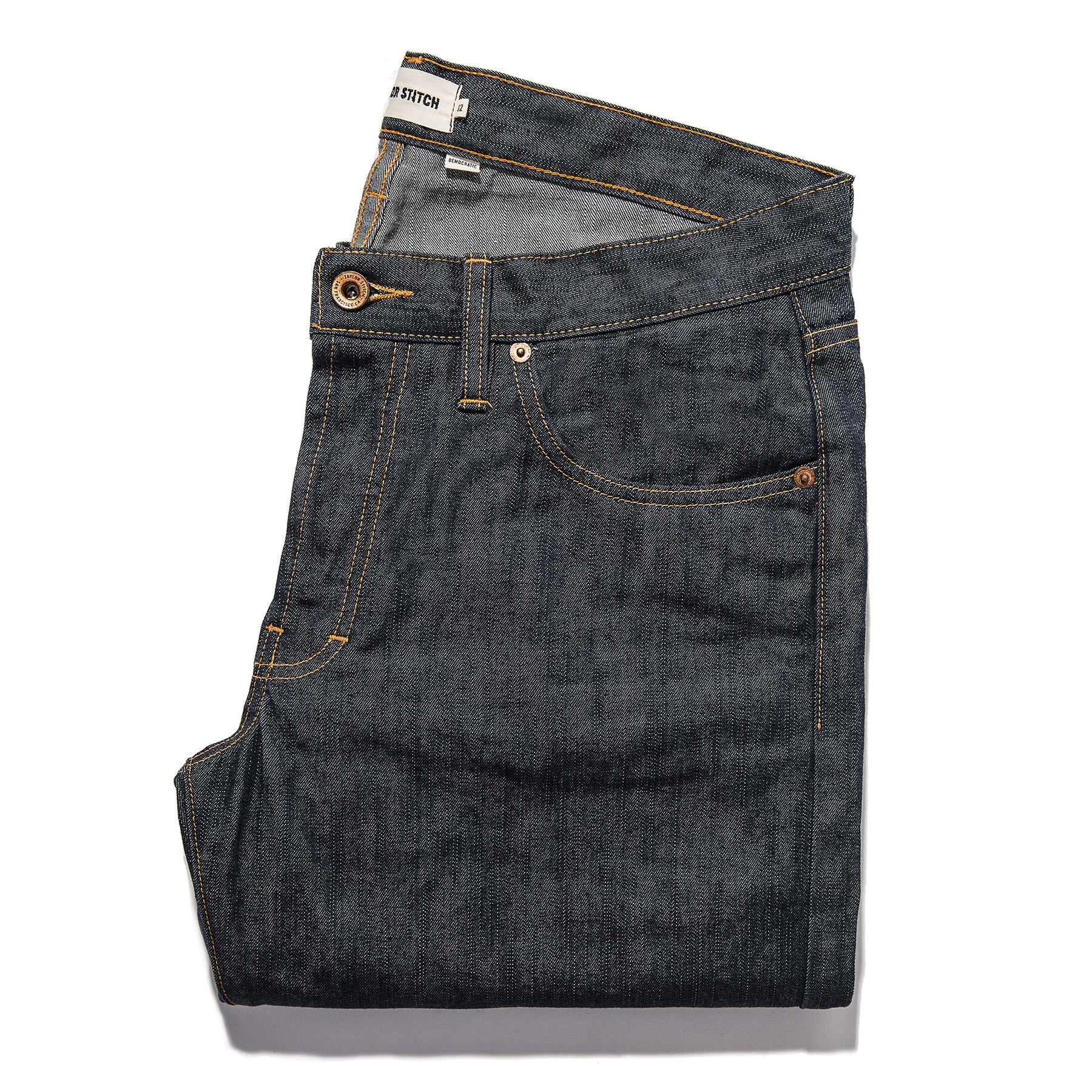 The Democratic Jean in Kurabo Slub Denim: Featured Image, Denim by Taylor Stitch