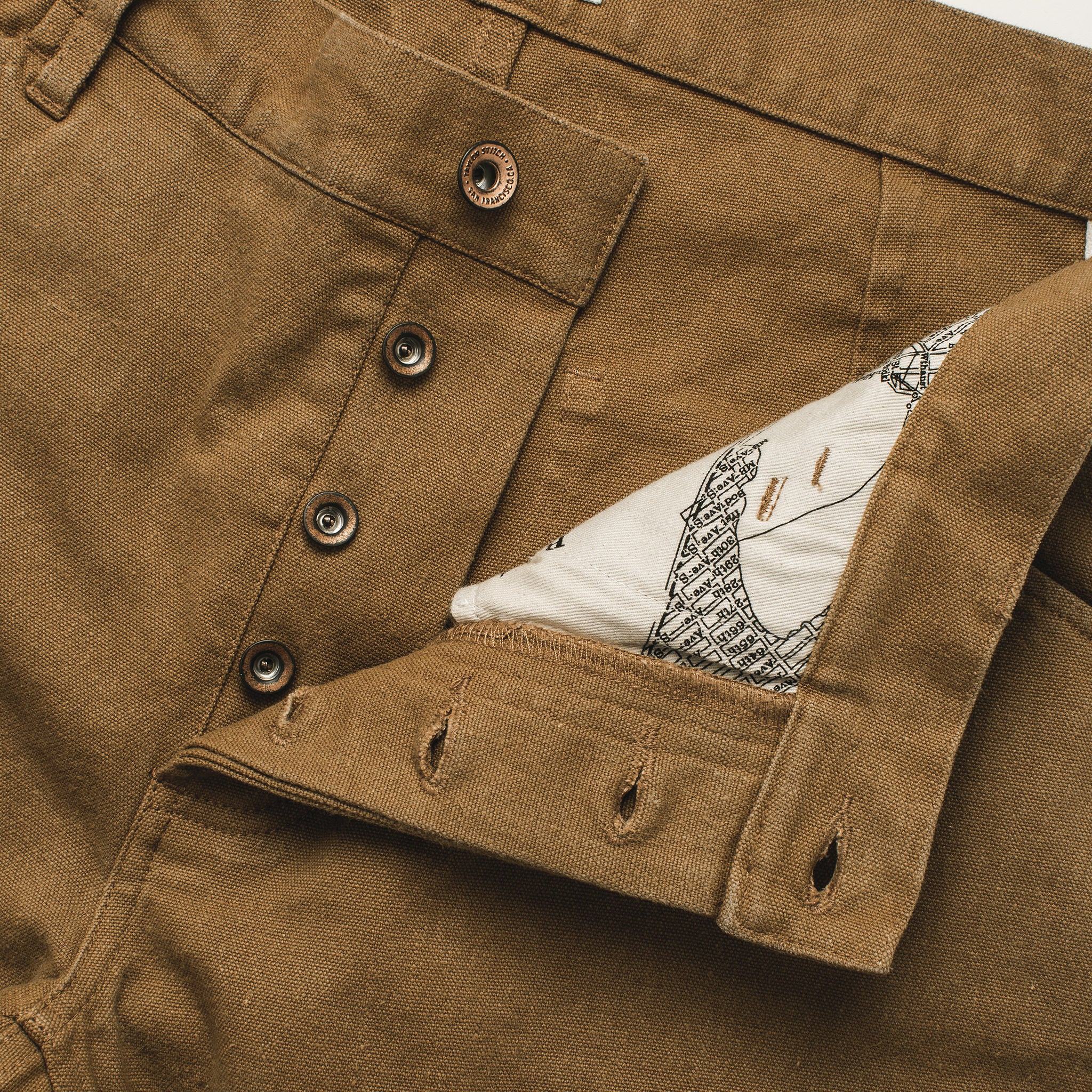 Material shot., Pants by Taylor Stitch