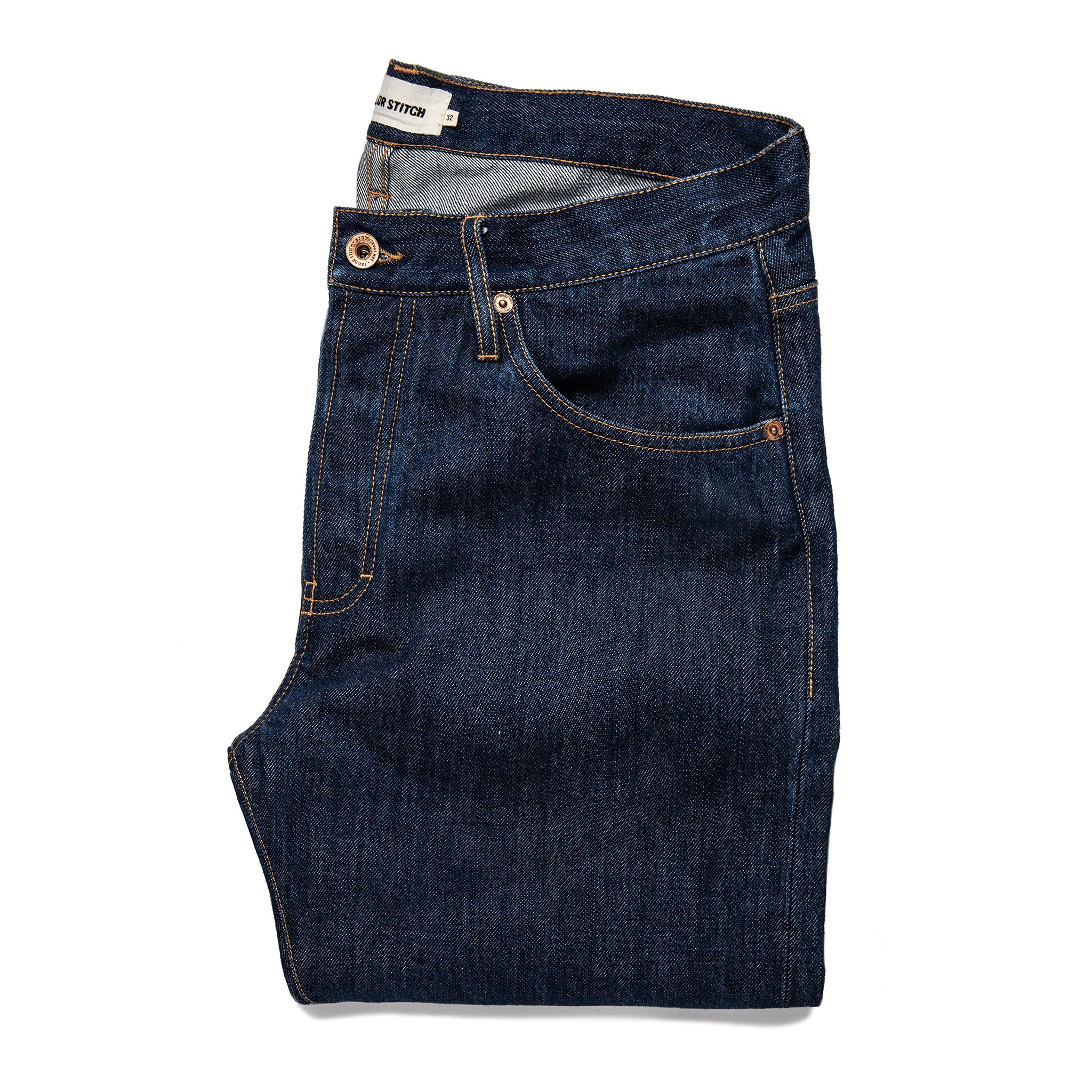 The Democratic Jean in 3 Month Rinse Selvage: Featured Image, Denim by Taylor Stitch