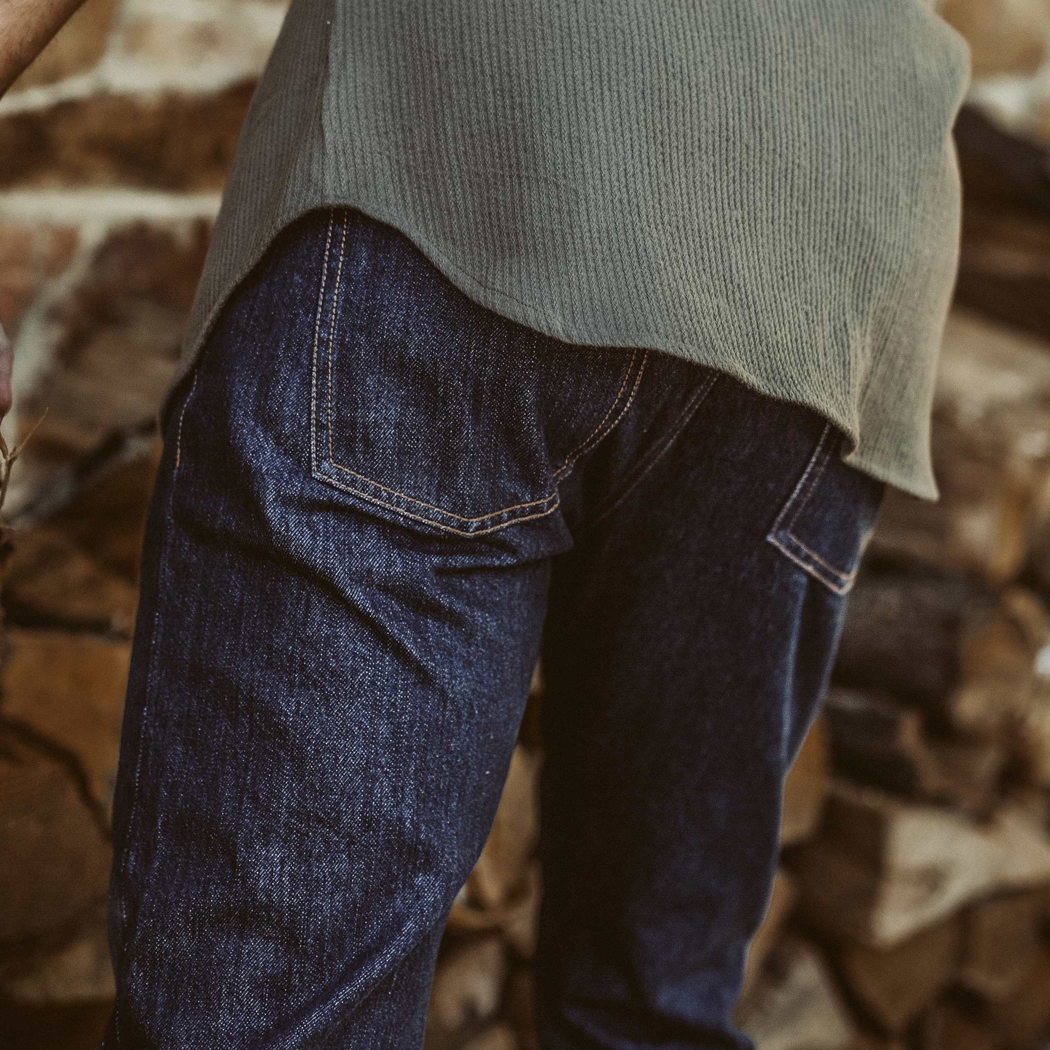 The Democratic Jean in 3 Month Rinse Selvage: Alternate Image 2, Denim by Taylor Stitch