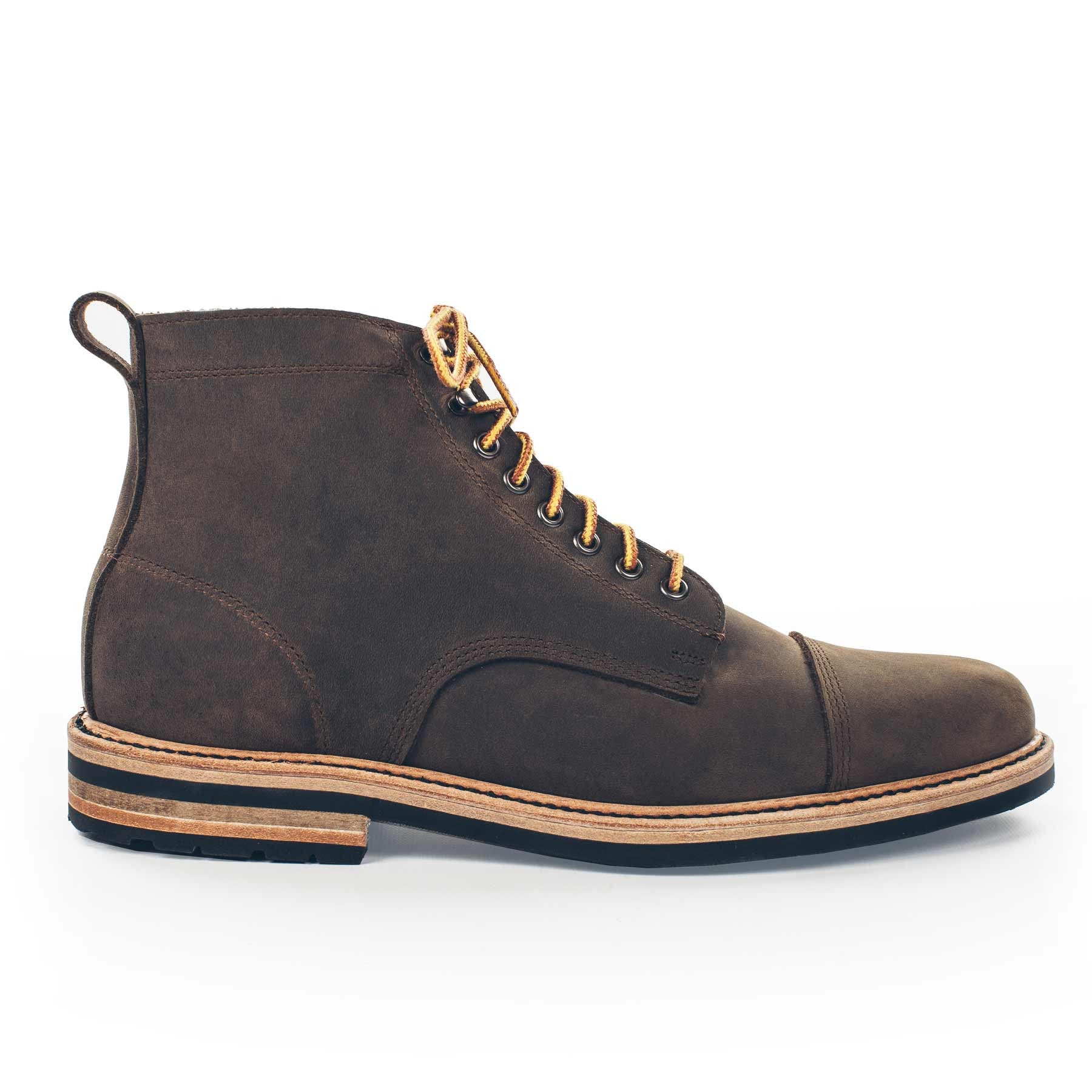 The Mark Boot in Flint Oiled Nubuck - Extra Widths: Featured Image, Footwear by Taylor Stitch