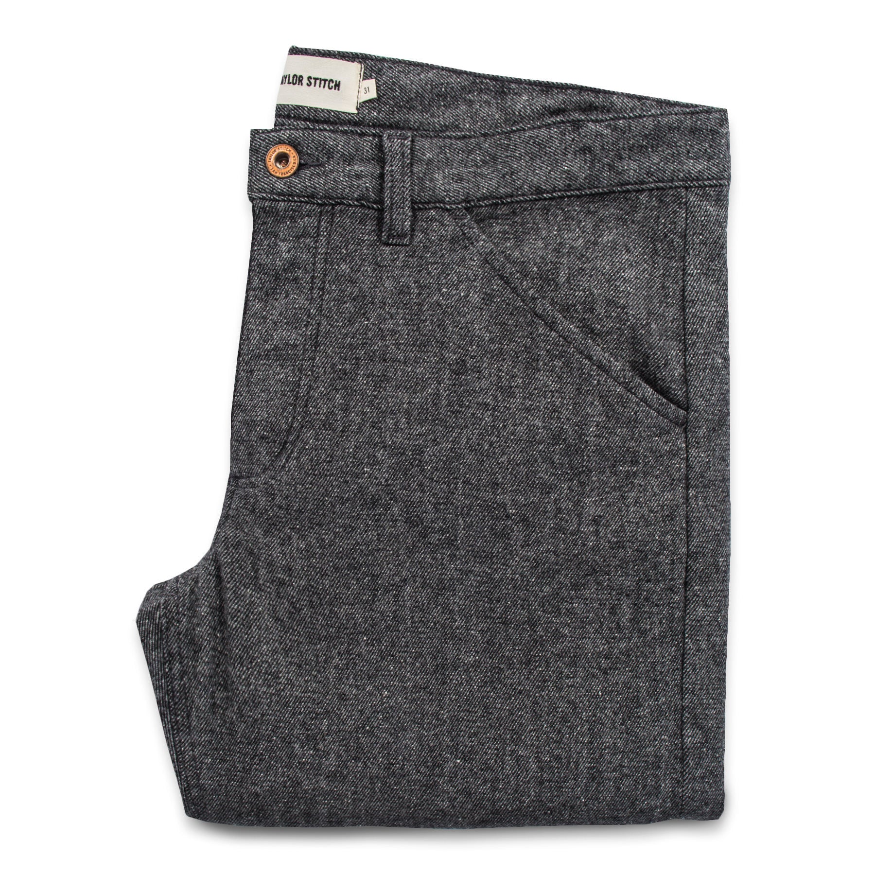 The Camp Pant in Charcoal Donegal: Featured Image, Pants by Taylor Stitch