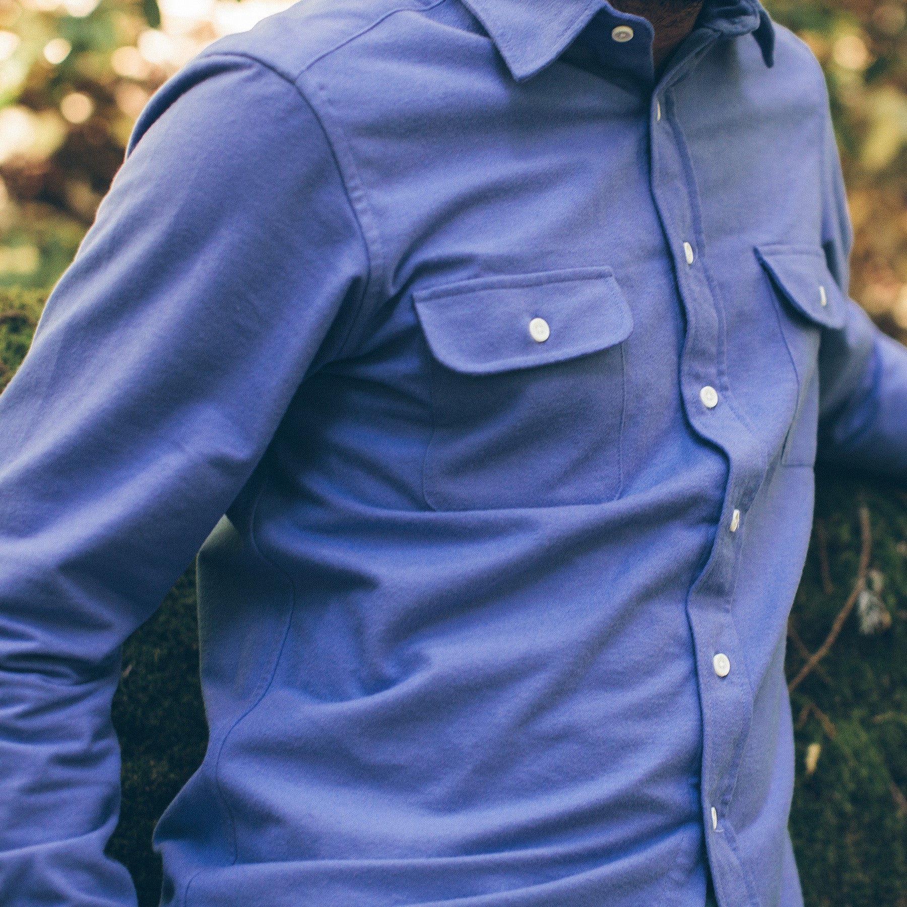 The Yosemite Shirt in Wild Lupine: Alternate Image 2, Wovens by Taylor Stitch