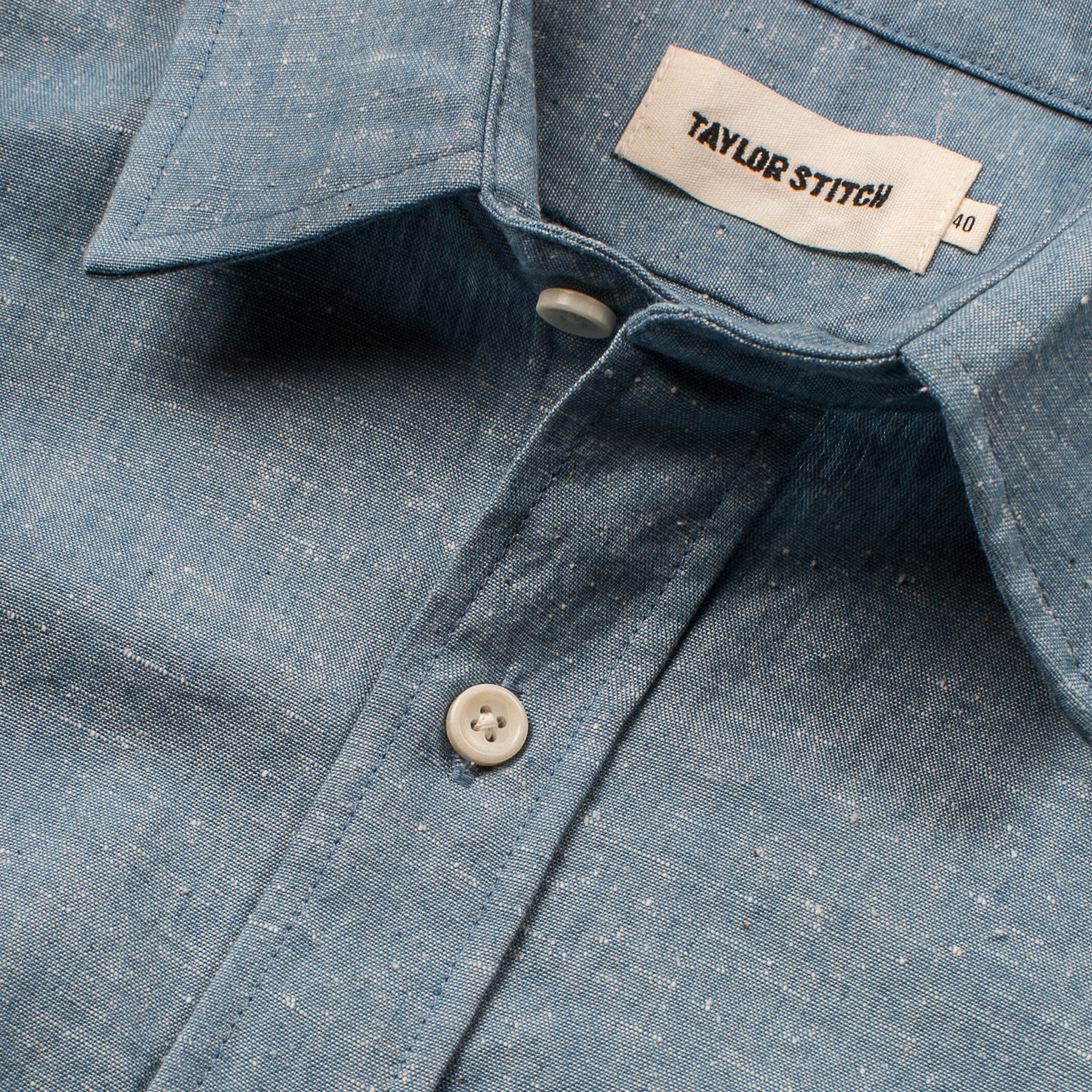 The Short Sleeve California in Slub Chambray: Alternate Image 4, Wovens by Taylor Stitch