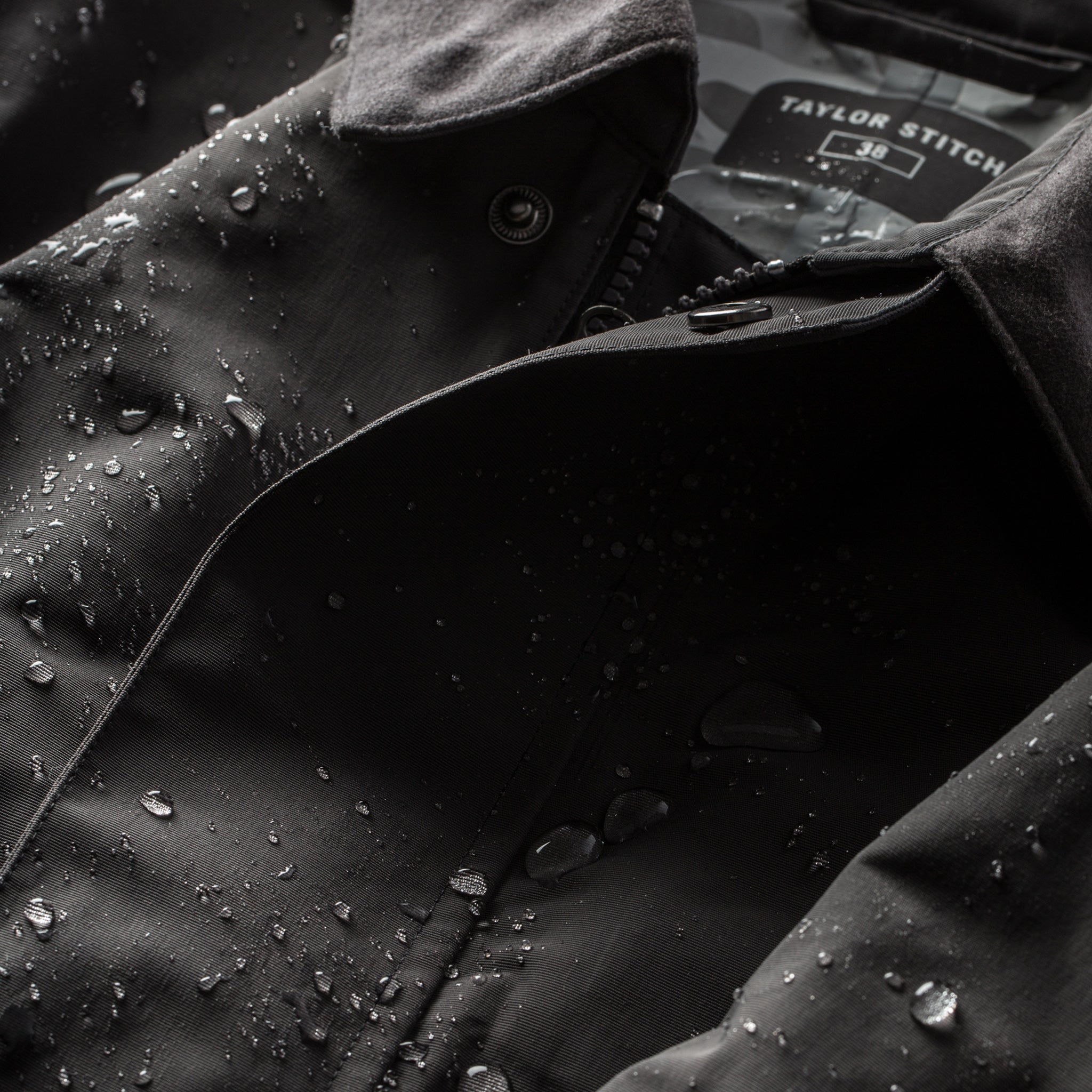 Material shot, Outerwear by Taylor Stitch
