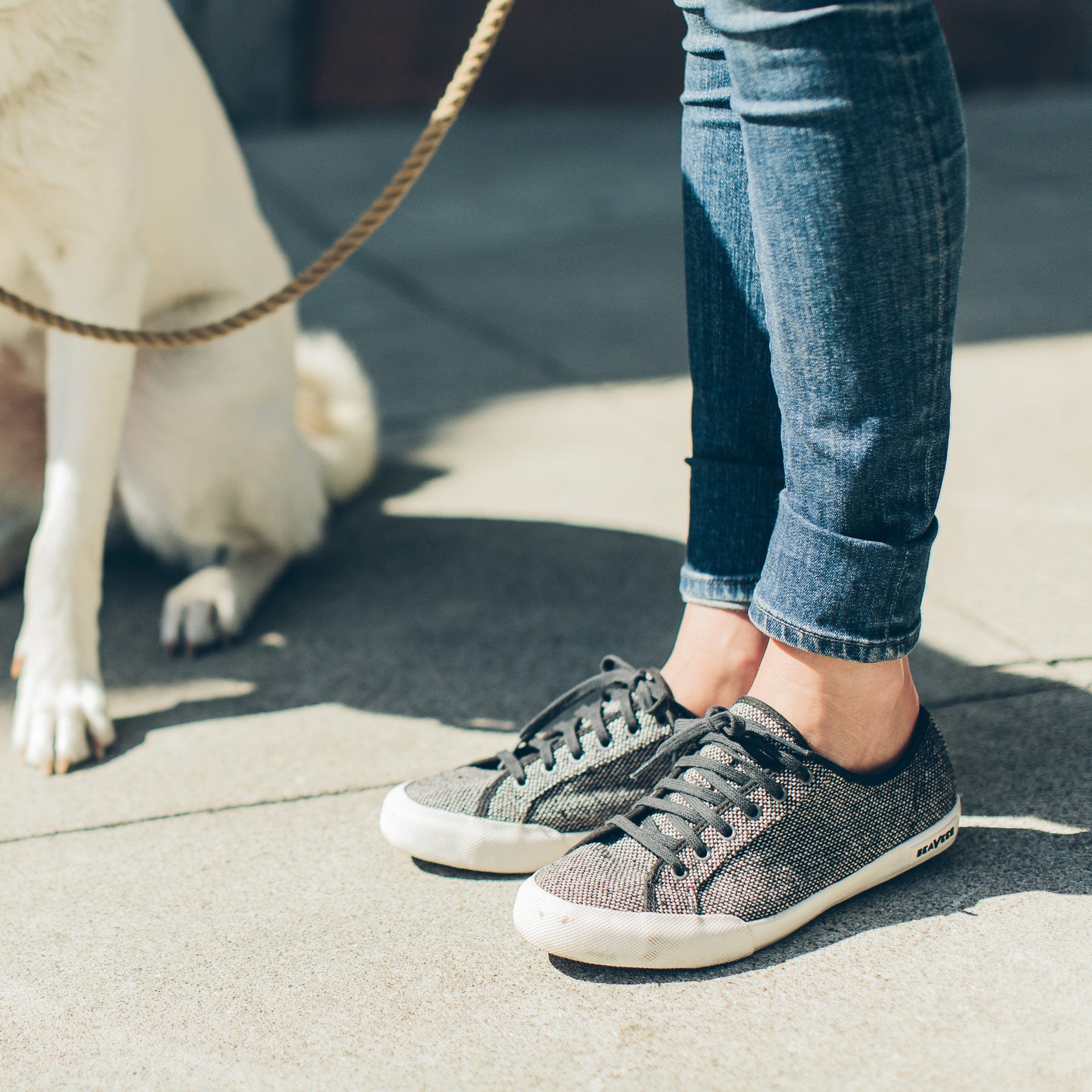 The Monterey Sneaker in Woolen Tweed: Alternate Image 4, Footwear by Taylor Stitch