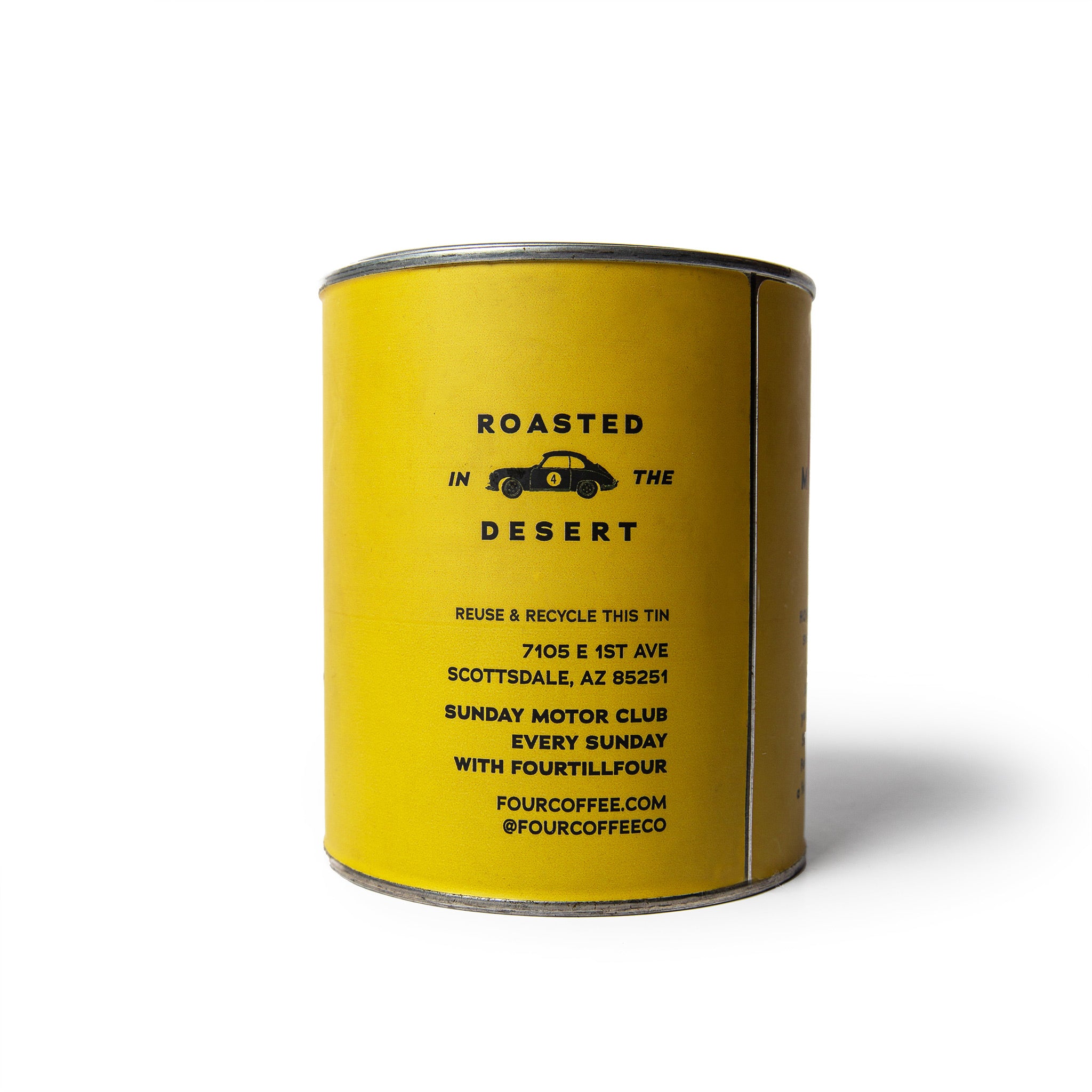 Four Coffee Tin in Sunday Motor Club Blend: Alternate Image 2,  by Taylor Stitch