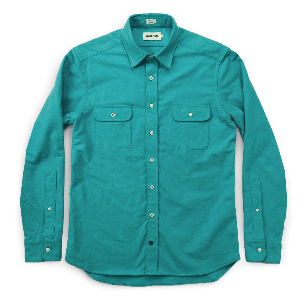 The Yosemite Shirt in Turquoise: Alternate Image 5, Wovens by Taylor Stitch