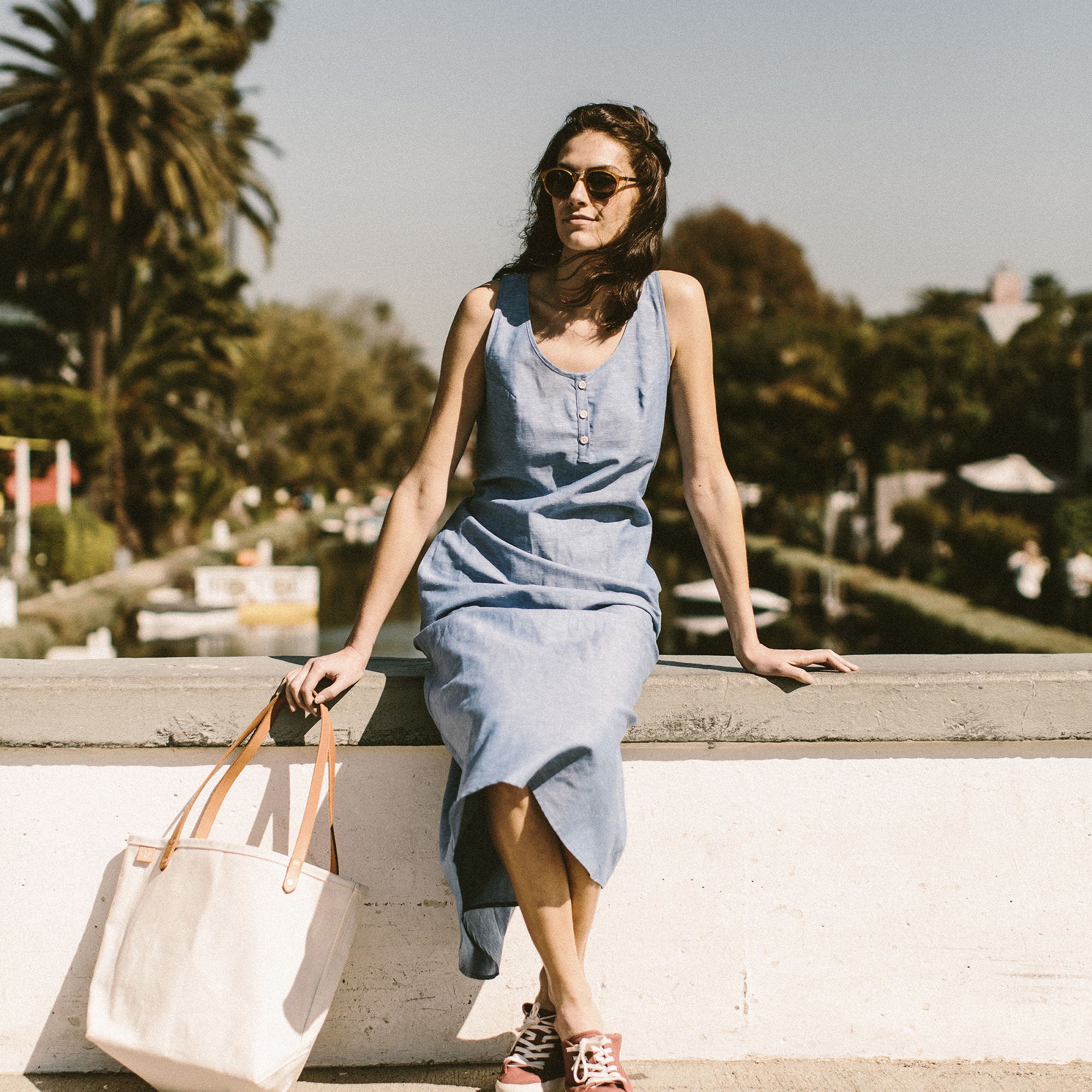 The Venice Dress in Azure: Alternate Image 3, Dresses by Taylor Stitch