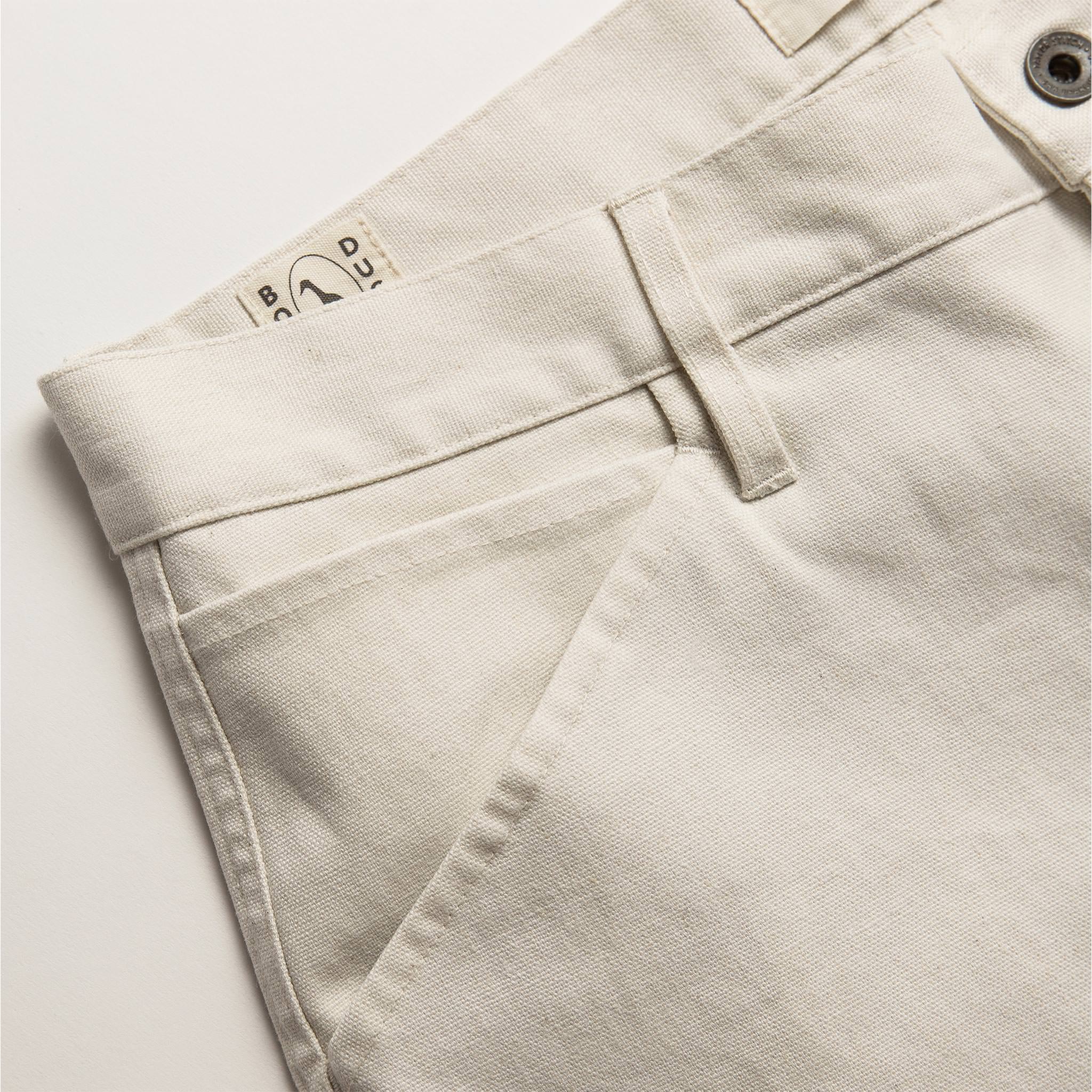 material shot of pocket, Bottoms by Taylor Stitch