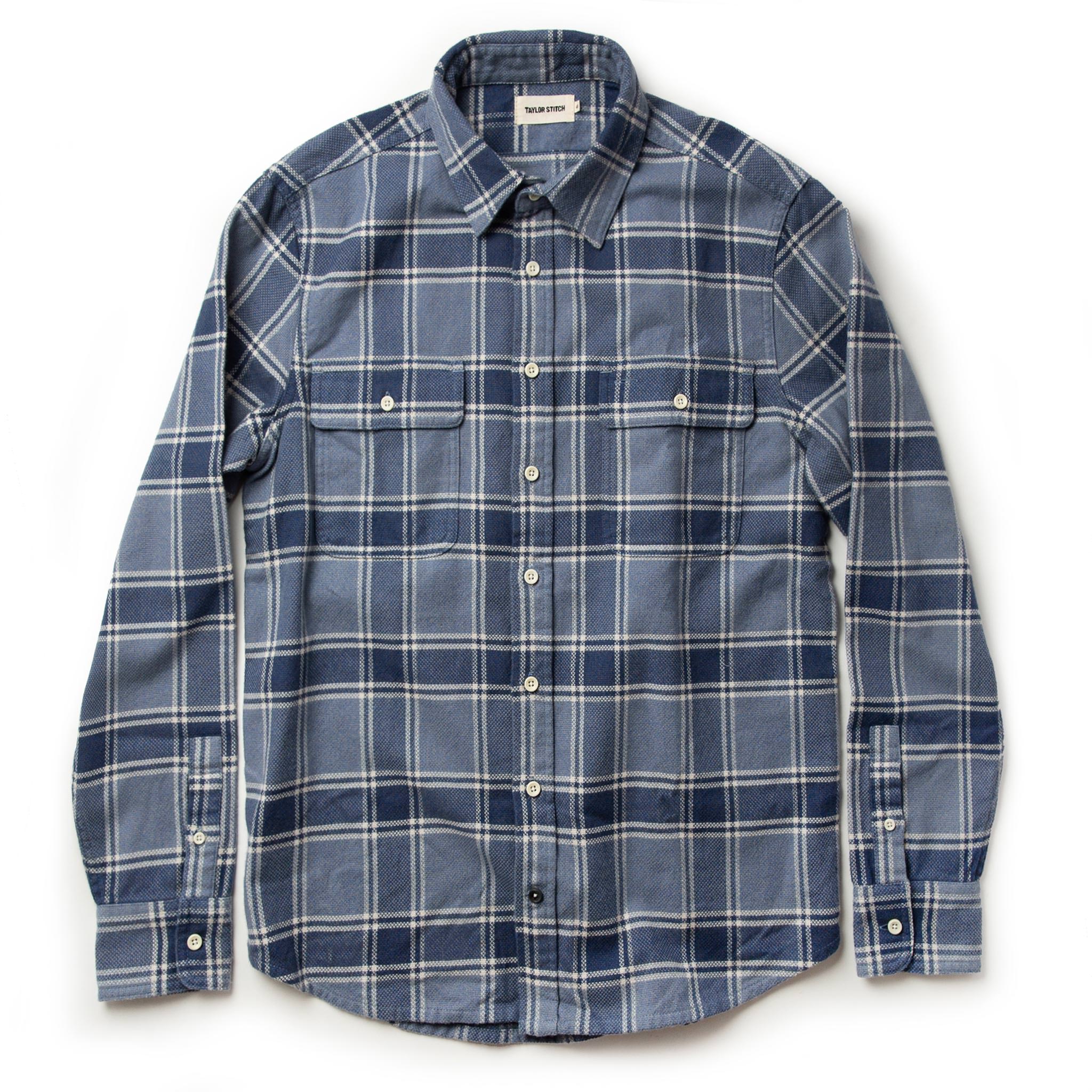 flatlay of shirt, Wovens by Taylor Stitch