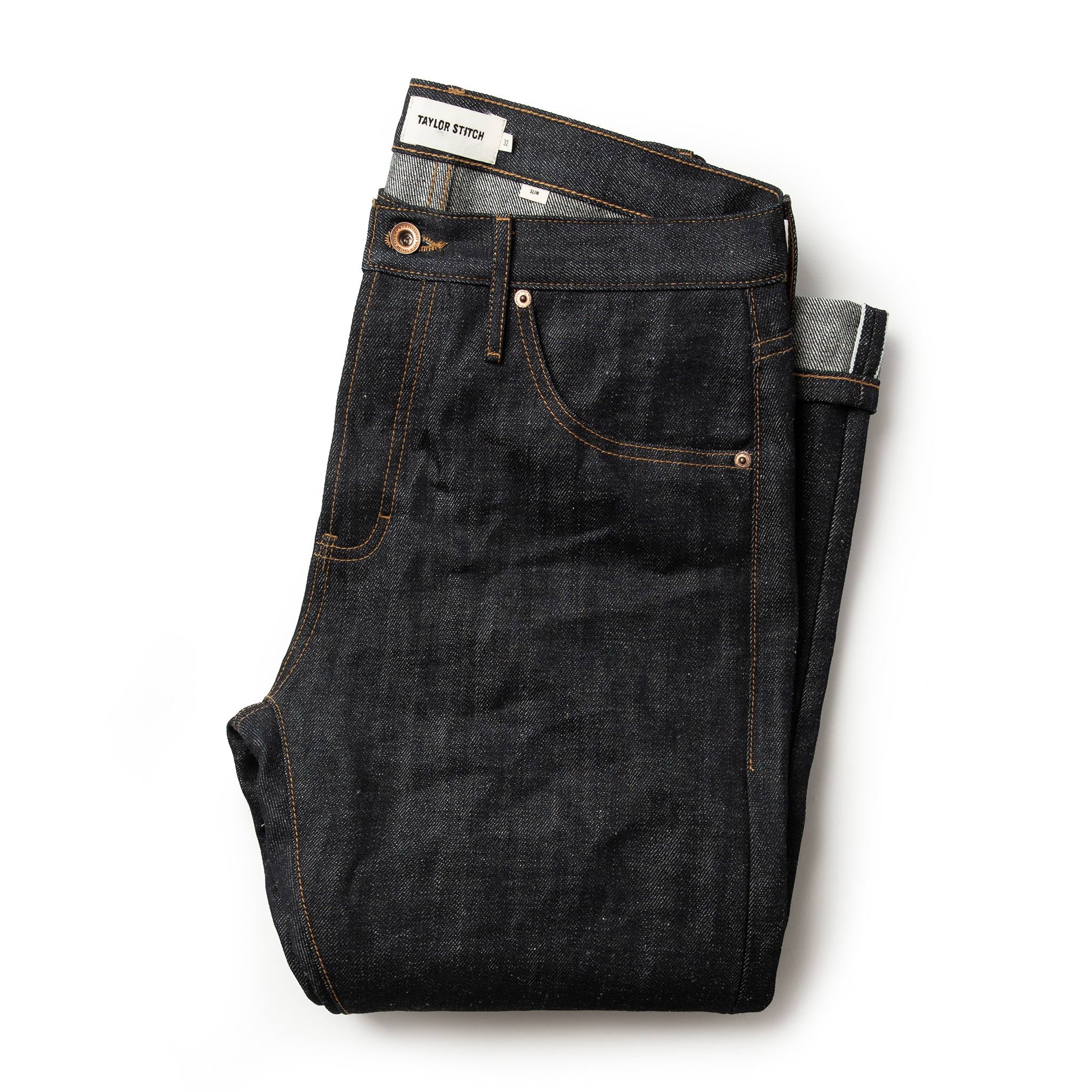 The Slim Jean in Nihon Menpu Selvage: Featured Image, Bottoms by Taylor Stitch