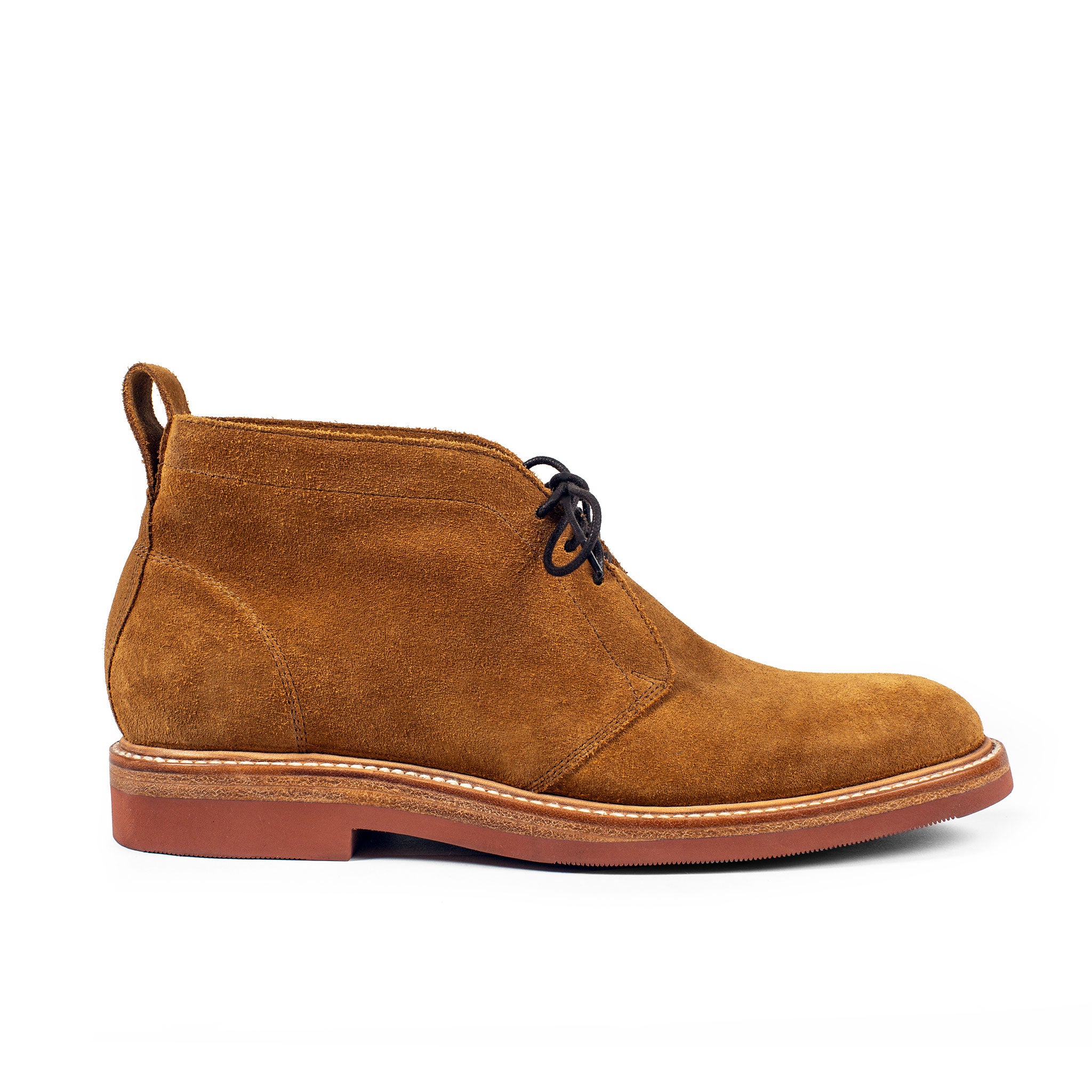 The Unlined Chukka in Butterscotch Weatherproof Suede: Featured Image, Footwear by Taylor Stitch