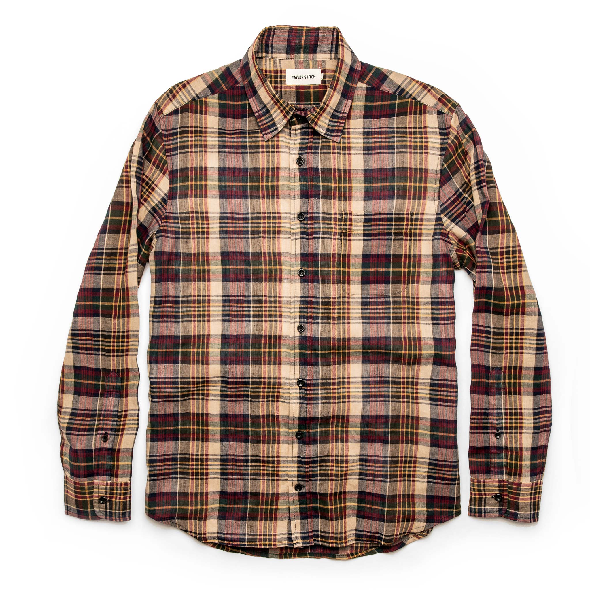 flatlay of shirt, Wovens by Taylor Stitch