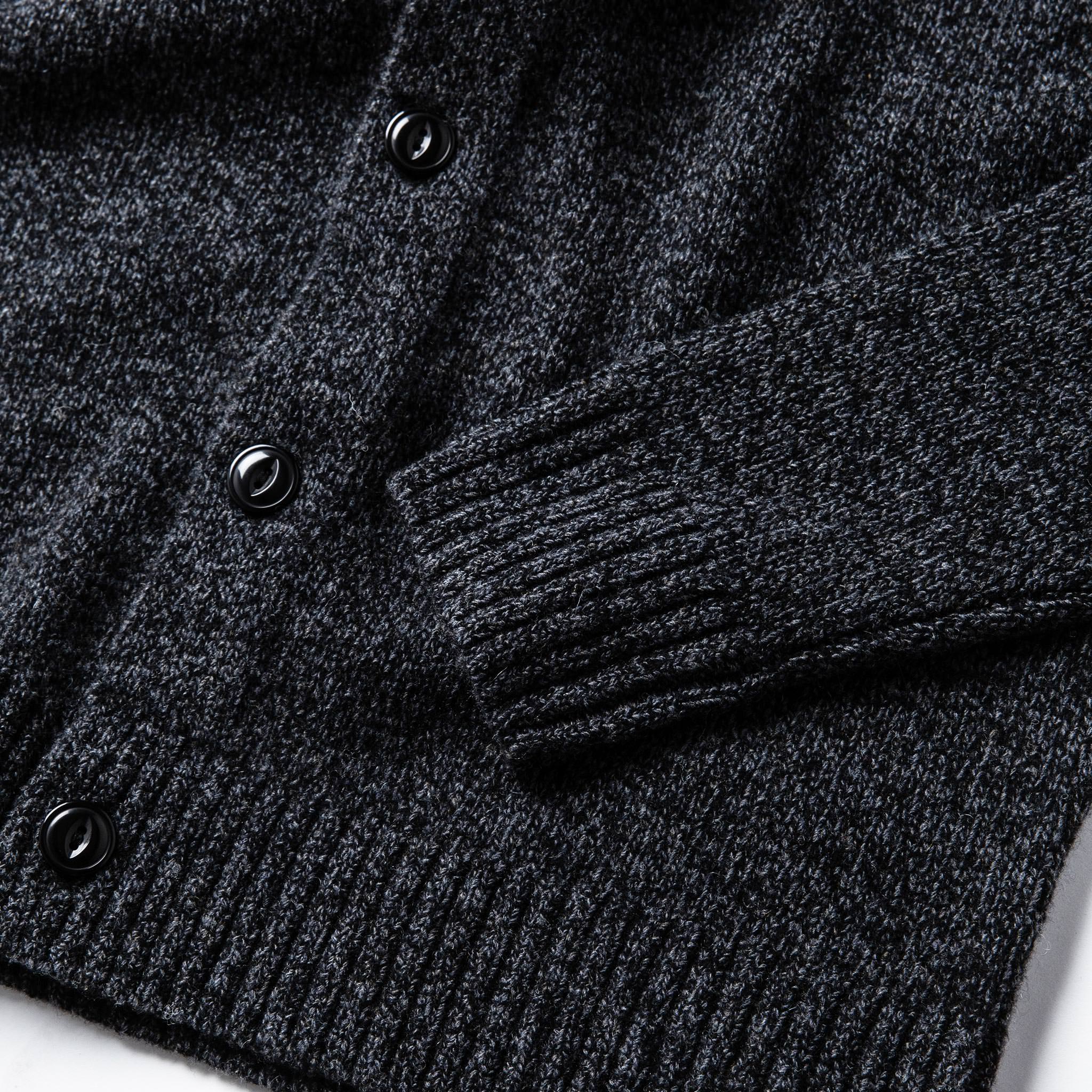 material shot of fabric detail on sweater , Knits by Taylor Stitch